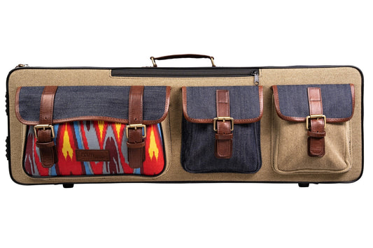 BAM IKAT Nashville canvas-covered oblong violin case | Metzler Violins