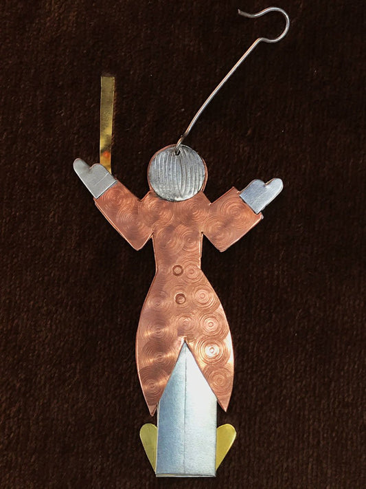 Ornament, Conductor, copper, silver and brass