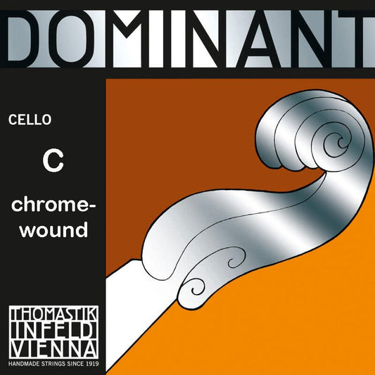 DOMINANT cello C string by Thomastik-Infeld, chrome wound,