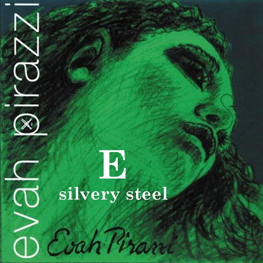 EVAH PIRAZZI silvery steel violin E string,