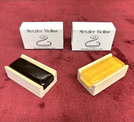 Metzler Light Rosin in wood frame