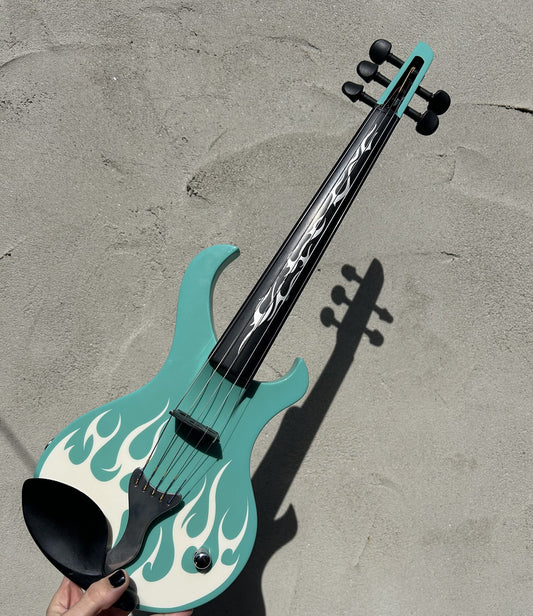 KATANA SABRE 5-string BEL-AIRE custom finish semi hollow-body Mark Wood Violins, USA