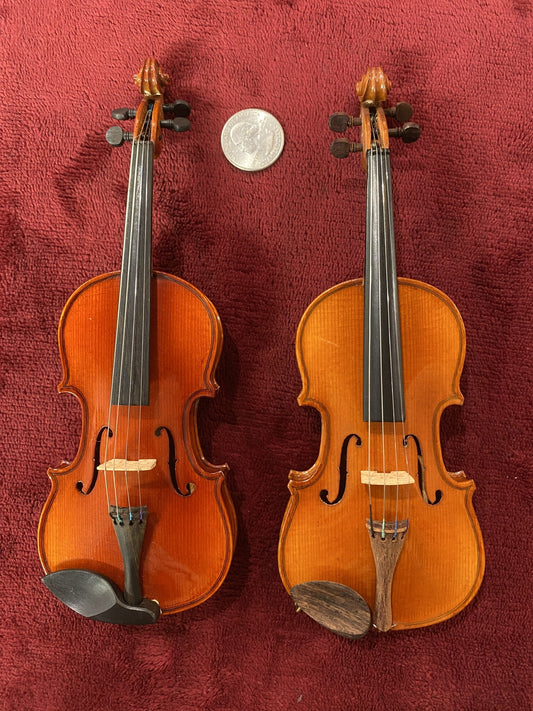 Miniature Viola, handmade
