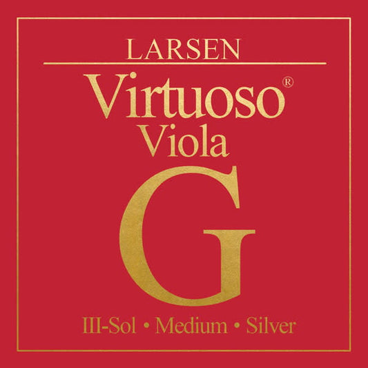 Larsen Virtuoso silver viola G string,