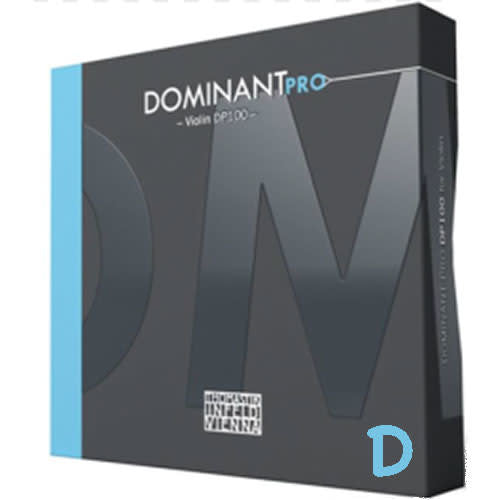 DOMINANT PRO violin D string, silver-wound