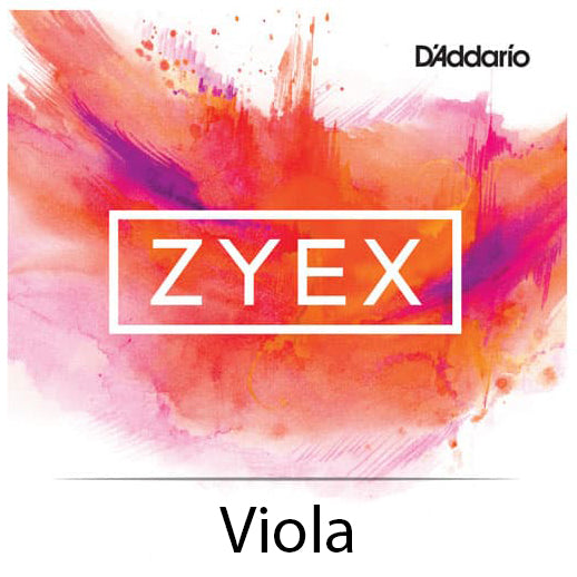 ZYEX viola strings, long-scale 16"+, medium-tension,