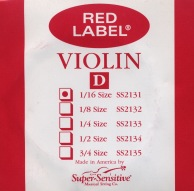Red Label violin D 1/16