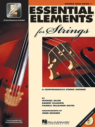 Allen, Gillespie, & Hayes: Essential Elements Interactive, Bk.1 (bass, online resources included)
