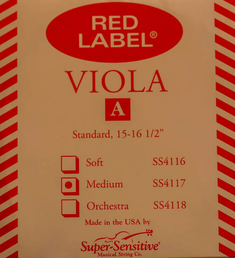 Red Label viola A string