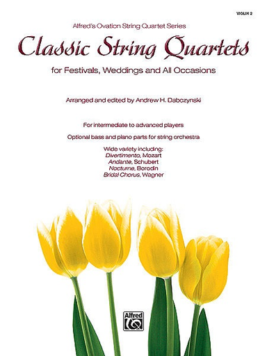 Dabczynski: Classic String Quartets for Festivals, Weddings, Occasions (violin 2)