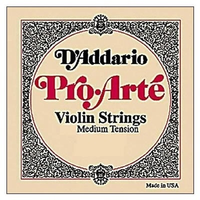 D'Addario Pro-Arté violin G string, 1/8 - 1/16, medium