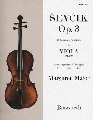 Sevcik, O. (Major): 40 Variations Op.3 (Viola)