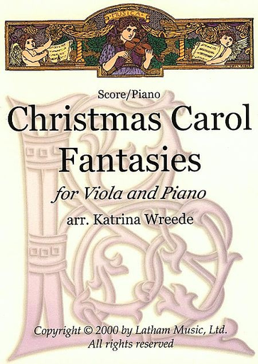 Wreede, Katrina: Christmas Carol Fantasies (viola & piano)