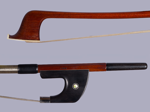 CIRILO SOUSA bass bow, silver, German | Metzler Violins