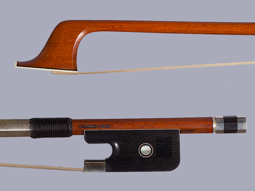Arcos Brasil French bass bow, silver | Metzler Violins