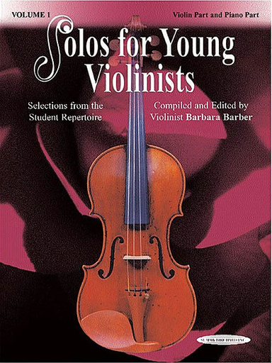 Barber, B.: Solos for Young Violinists, Volume 1 (violin, piano)