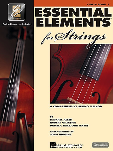 Allen, Gillespie, & Hayes: Essential Elements Interactive, Bk.1 (violin, online resources included)
