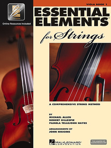 Allen, Gillespie, & Hayes: Essential Elements Interactive, Bk.1 (viola, online resources included)