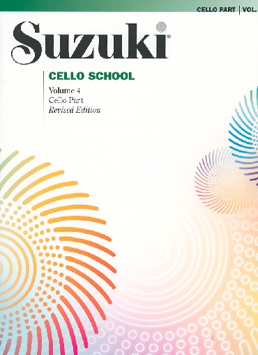 Suzuki: Cello School Vol. 4 (cello, Revised Ed.)