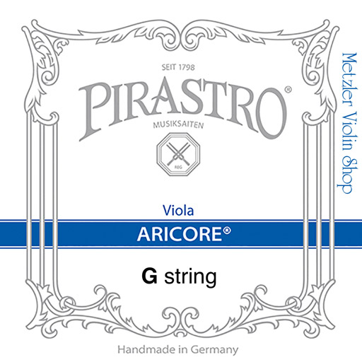 (Discontinued)  Pirastro ARICORE viola G string, silver, medium