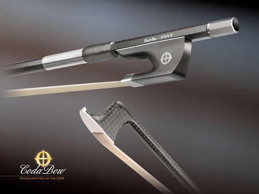 CodaBow JOULE Cello Bow, with GlobalBow Technology, extended range (Full Size), USA
