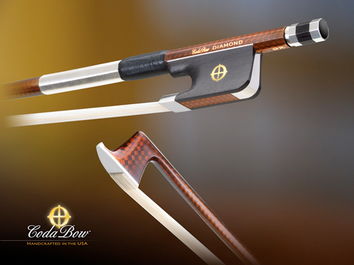 CodaBow DIAMOND GX Viola Bow, (Full Size) | Metzler Violins