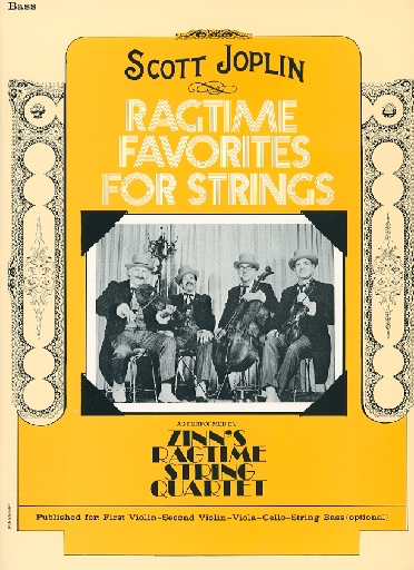 Joplin, Scott (Zinn): Ragtime Favorites for Strings (bass)