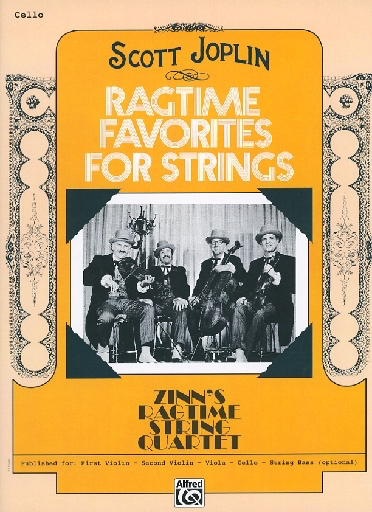 Joplin, Scott (Zinn): Ragtime Favorites for String Quartet (Cello)