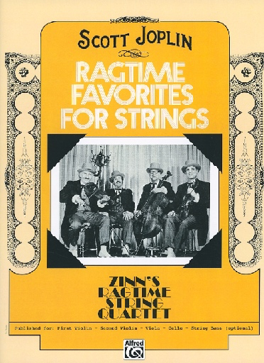 Joplin, Scott (Zinn): Ragtime Favorites for String Quartet (Violin 1)