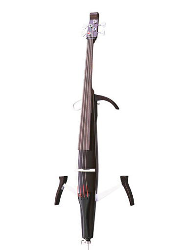 Yamaha Silent Electric Cello SVC-50, with removable knee & chest supports, black