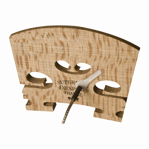 L.R. Baggs violin pickup in bridge with jack | Metzler Violins