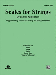 Applebaum, S.: Scales for Strings Bk.2 (bass)