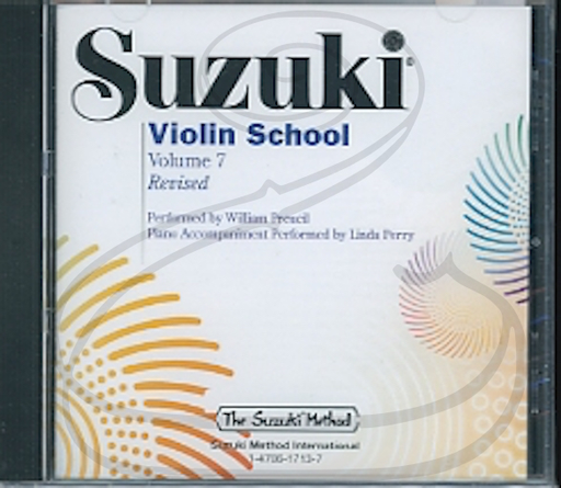 CD: Suzuki Violin School (Preucil), Vol.7 - REVISED