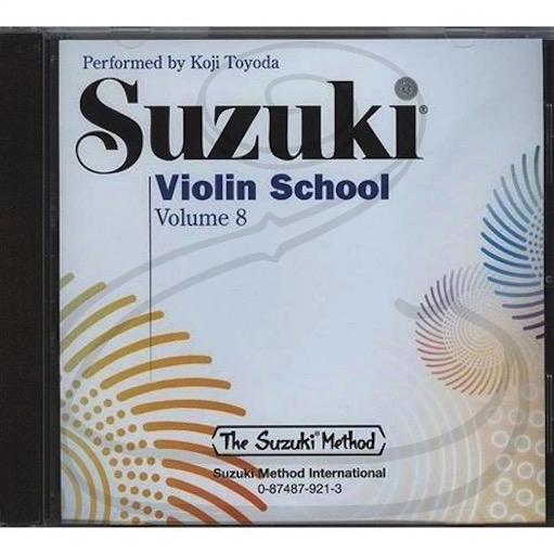 CD: Suzuki Violin School (Toyoda), Vol.8