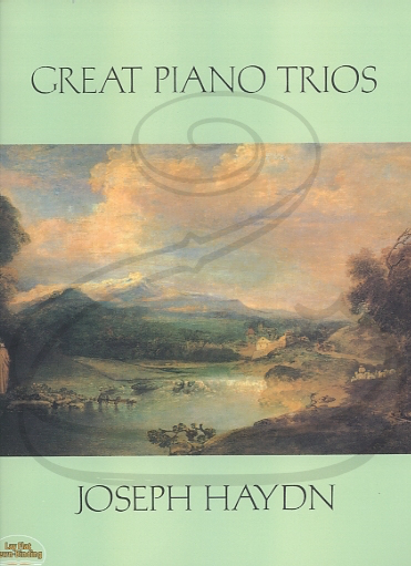 Haydn, F.J.: (Dover score) Great Piano Trios (piano trios) Dover Publications