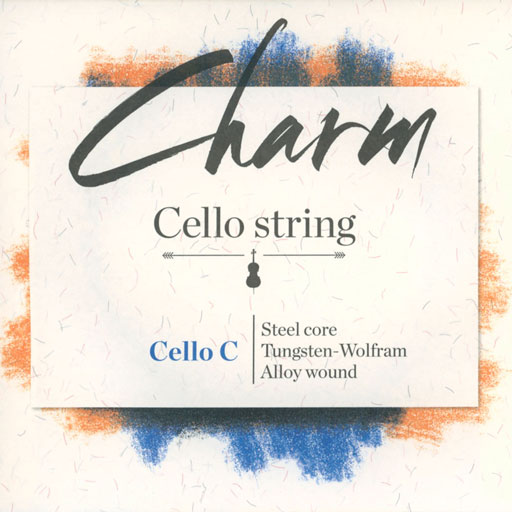 Charm cello steel C string, by For-tune, medium,