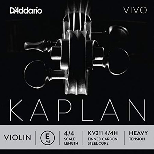 D'Addario KAPLAN VIVO 4/4 violin E string, master