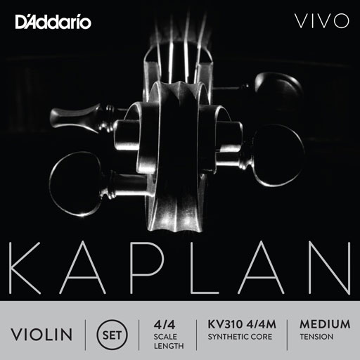 D'Addario KAPLAN VIVO 4/4 violin string set, master