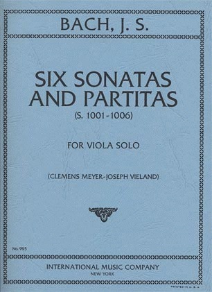 Bach, J.S. (Vieland): Six Sonatas & Partitas (viola)