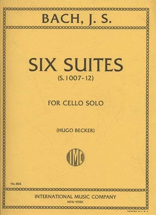 Bach (Becker): 6 Suites, S.1007-1012 (cello) IMC