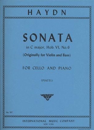 Haydn, Cello F.J.: Sonata in C Major (cello & piano)