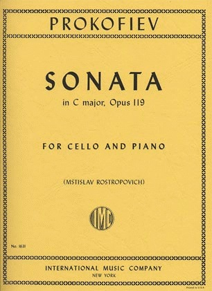 Prokofiev, Sergei: Sonata in C major Op.119 (cello & piano)