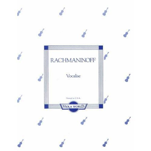 Rachmaninoff (Arnold): Vocalise (viola & piano)