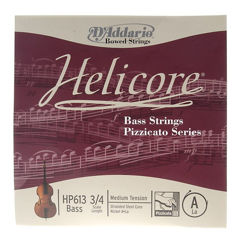 D'Addario Helicore Pizzicato 3/4 bass A string, medium
