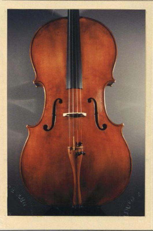 Helmuth Keller & Son cello, 1995, Philadelphia, with certificate | Metzler Violins