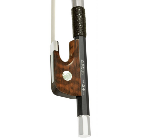Arcus S4 round cello bow, silver-mounted