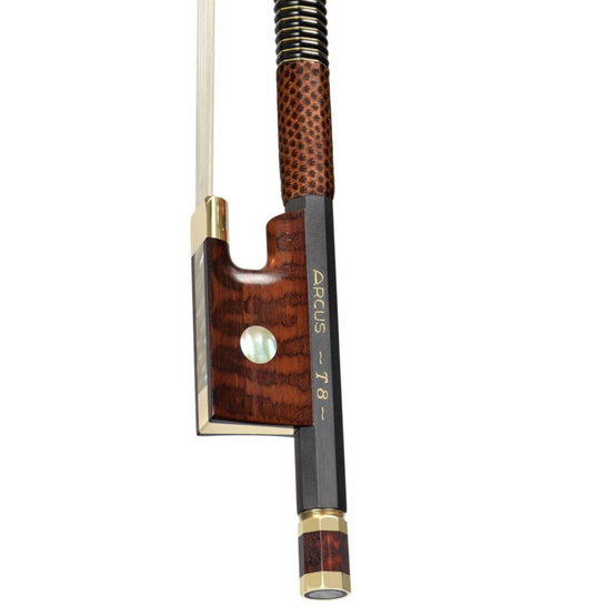 Arcus T8 round violin bow, silver-mounted