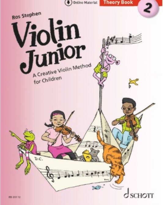 Stephen: Violin Junior: Theory Book 2 (violin) SCHOTT